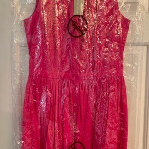 MK SLEEVLESS COLLARD SHIRTDRESS